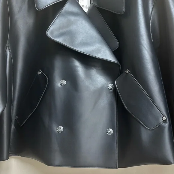 Free People We the Free Alexis Vegan Leather Jacket NWT - Picture 6 of 16